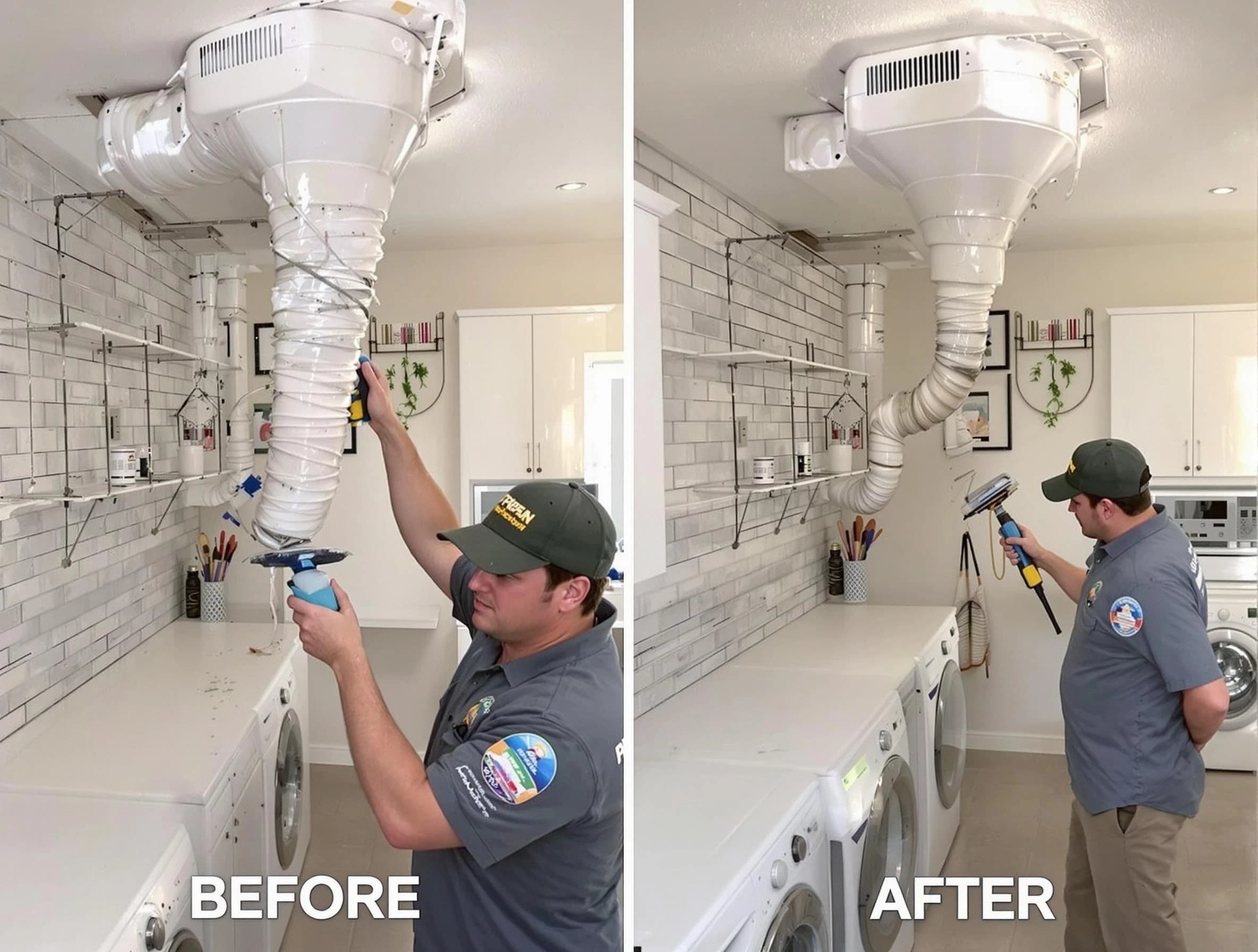 Professional dryer exhaust vent cleaning by Greenwood Village Dryer Vent Cleaning in Greenwood Village
