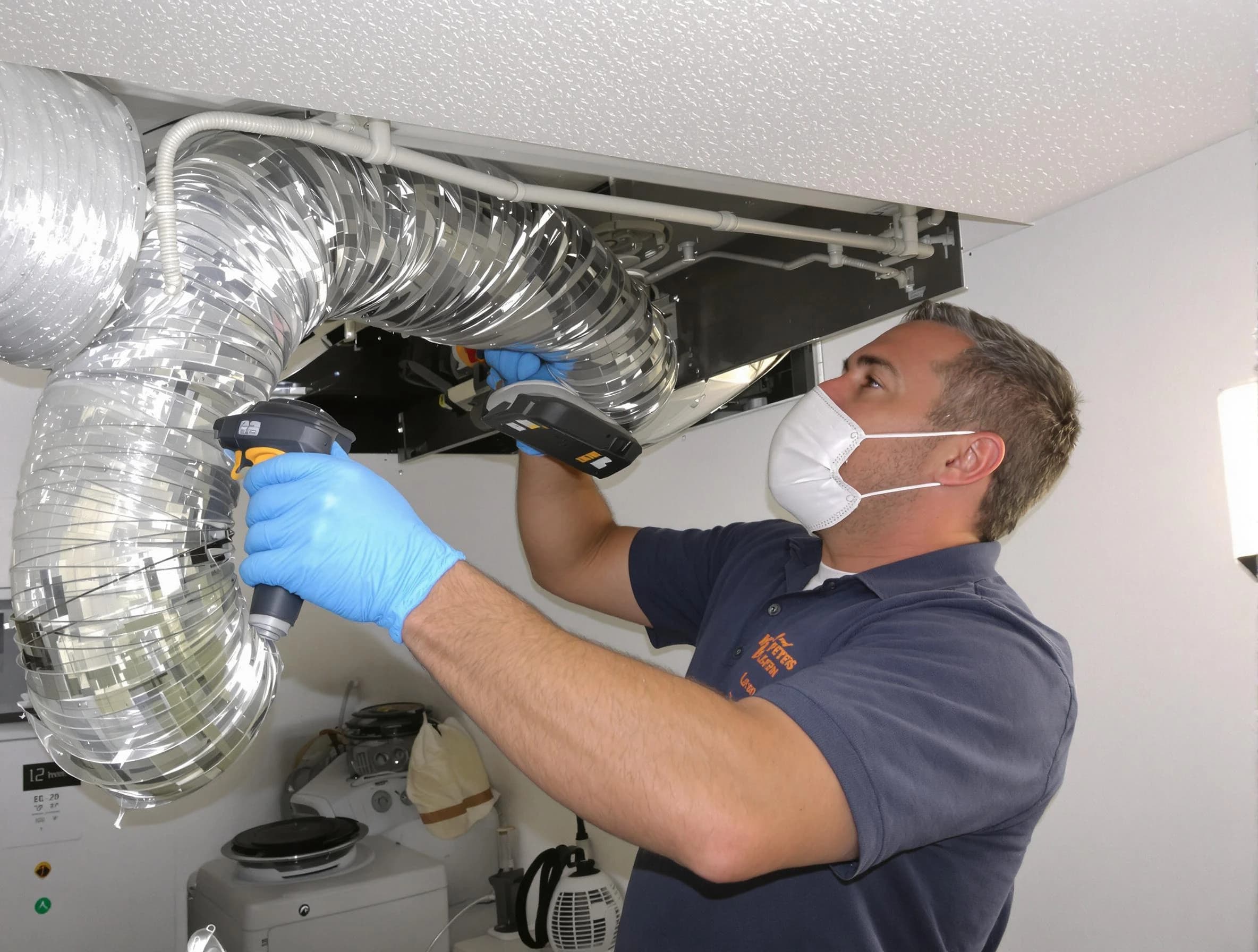 Greenwood Village Dryer Vent Cleaning professional performing thorough residential dryer vent cleaning in Greenwood Village