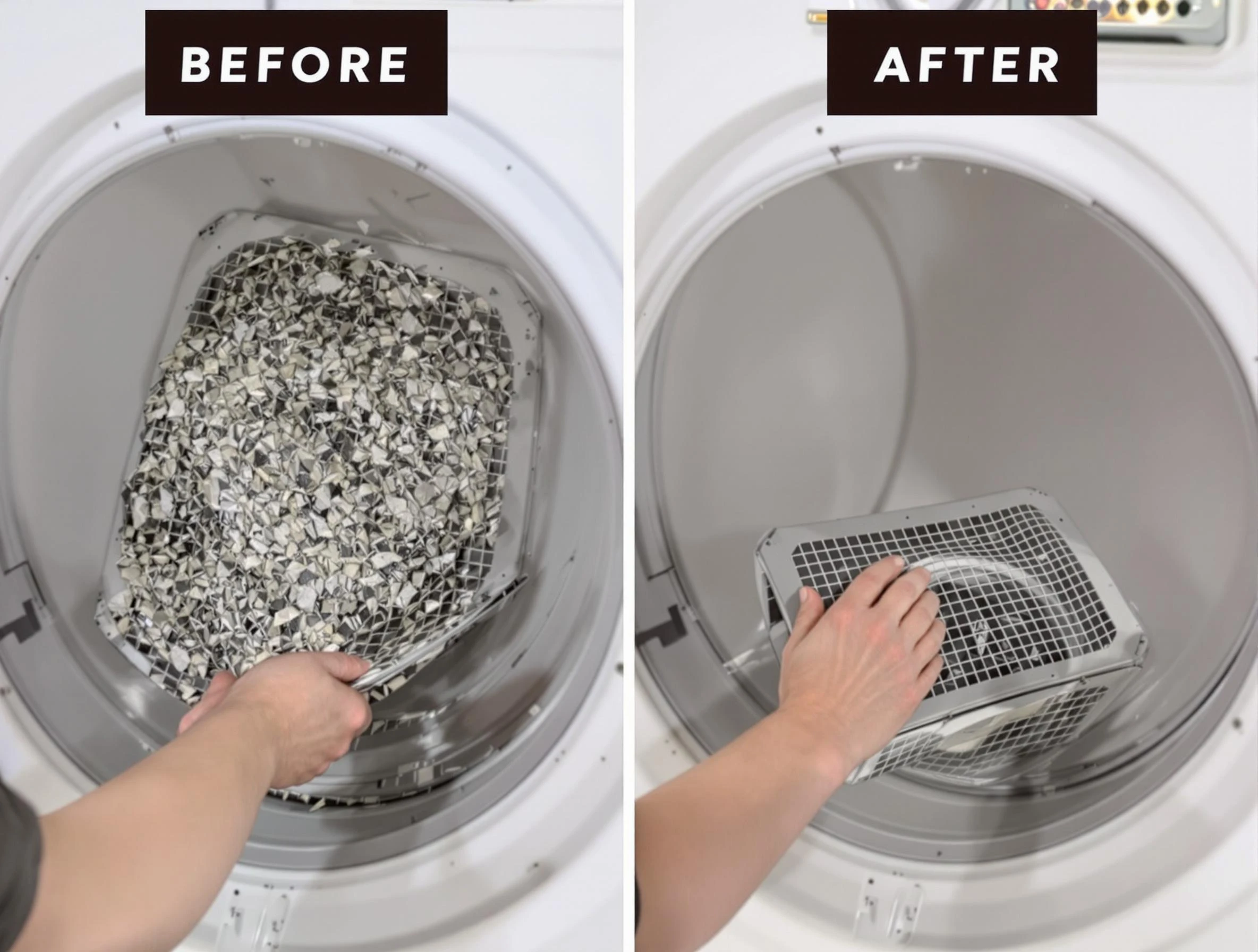 Professional lint trap cleaning by Greenwood Village Dryer Vent Cleaning in Greenwood Village